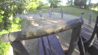 Fort Campbells 101st Sustainment Brigade tackle Sabalauski Air Assault Obstacle Course [upl. by Llehsam]