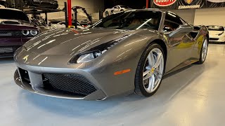 2016 Ferrari 488 GTB Full walkaround and drive [upl. by Melvena]