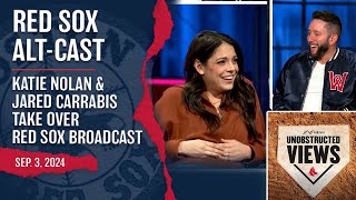 Katie Nolan amp Section 10 Podcast Take Over Red Sox Broadcast  NESN Unobstructed Views Highlights [upl. by Clement928]