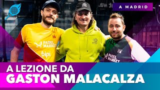 Lezione di Padel con Gaston Malacalza a Cepac Madrid con masterclass finale sulla difesa nel padel [upl. by Rivkah]