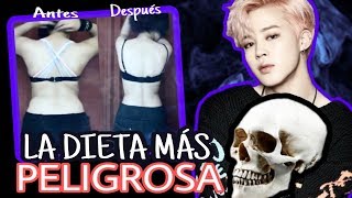 HICE LA PELIGROSA DIETA DE JIMIN DE BTS ⦁ JiminYouArePerfect [upl. by Uzzial]