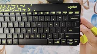 Logitech keyboard and mouse combo MK240 [upl. by Griffy]