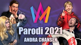 Melodifestivalen 2021 PARODI  Andra Chansen [upl. by Iggem]