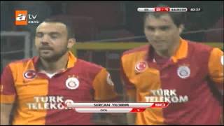 Sercan Yıldırım  Galatasaray 4  1 Balıkesirspor 2GOL 27112012 [upl. by Kazim]