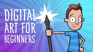 Learning to Draw Digitally for Beginners [upl. by Cassell]