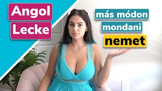 Angol Lecke más módon nemet mondani  Ingyenes online angol tanulás [upl. by Eenehs436]