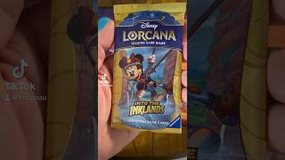 Lorcana Inklands Pack Crack No  We going until we get an enchanted Disney intotheinklands [upl. by Sikleb45]