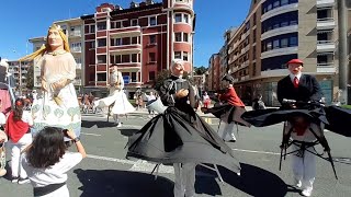 Video conpleto de el encuentro entre Ondalan y GauTxori en el Erraldoi eguna de Erandio2024 [upl. by Hsizan220]