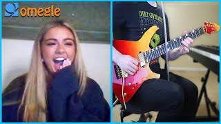 Guitarist AMAZES strangers on OMEGLE with a TALKBOX [upl. by Nivat]