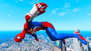 GTA 5 Epic Ragdoll GREEN SPIDERMAN VS RED MINIONVS GREEN HULK Euphoria Physics amp Funny Fails [upl. by Billen]