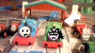 tomy thomas and friends Percy leaves Sodor remake pt 2 [upl. by Zilber]