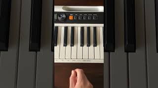 How to play a D minor chord on piano [upl. by Nicolea651]