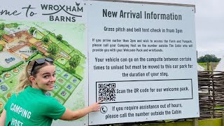 Heres what to expect take a look around the Wroxham Barns Campsite [upl. by Damal]