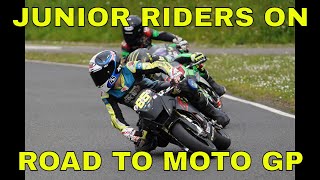 ROAD TO MOTO GP for Junior Riders British Minibikes Round 5 Part 1 TV Show [upl. by Eiramanad]