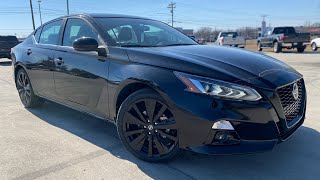 2022 Nissan Altima SR Midnight Edition POV Test Drive amp Review [upl. by Nickola835]