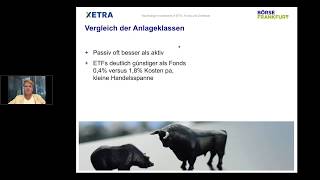 Webinar Nachhaltige Investments in ETFs Fonds und Zertifikate [upl. by Ause44]