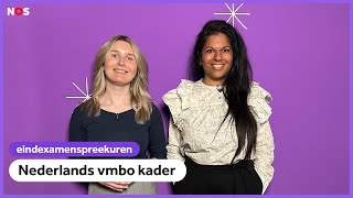 Eindexamenspreekuur Nederlands vmbo kader met Anniek en Aruna [upl. by Bornie]