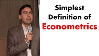 What is Econometrics  Econometric vs statistics  econometric vs maths  Econometric vs economics [upl. by Jola287]