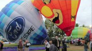 Thailand International Balloon Festival 2011 TIBF [upl. by Mauricio]