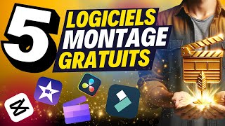 TOP 5  Meilleurs logiciels de Montage Vidéo Gratuits 2024 [upl. by Lilah803]