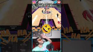 NO WAY HE JUST DID THAT 😭😂 shorts funny 2k24 2kcommunity trending fyp fypシ゚viral nba2k24 [upl. by Nybbor]