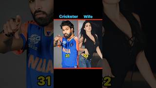 Indian Cricketers Wife and Age filmikingCricketerscricketIndianCricketers [upl. by Zoba]