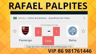 PALPITES DE FUTEBOL COM PLACAR EXATO BILHETE PRONTO PARA ESTA QUINTA 12092024 [upl. by Dur]