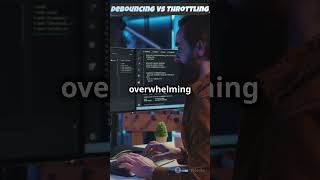 Debouncing Vs Throttling javascript programming [upl. by Anavlys]