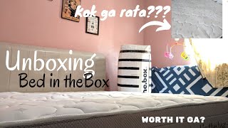 UNBOXING DAN REVIEW KASUR IN THE BOX APA BEDANYA SAMA SPRING BED BIASA INTHEBOX SPRINGBED [upl. by Luby309]