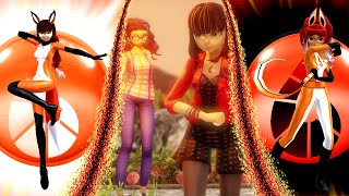 【MMD】Miraculous ☆ Fox Foes Rena Rouge amp Volpina swap transformations「Short Story FANMADE」 [upl. by Aehsan392]