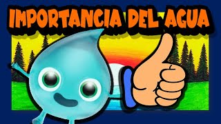 IMPORTANCIA AGUA 💧 ¿Cuál es la IMPORTANCIA del AGUA [upl. by Cost]