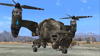 You Can Pilot A Vertibird in Fallout New Vegas [upl. by Diogenes]