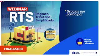 WEBINAR RÉGIMEN TRIBUTARIO SIMPLIFICADO [upl. by Haziza]