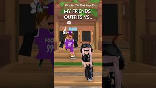 WHOS OUTFITS BETTER 😂 Murder Mystery 2 [upl. by Rambow211]