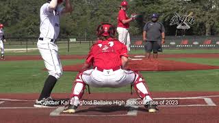 Catcher Kai Langford Bellaire High School Class of 2023 [upl. by Siskind]