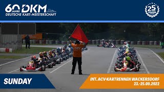 Deutsche KartMeisterschaft Wackersdorf 2592022 [upl. by Ylrebma]