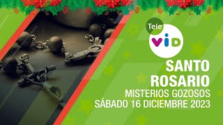 Santo Rosario de hoy Sábado 16 Diciembre de 2023 🎄📿 Misterios Gozosos TeleVID SantoRosario [upl. by Snapp]