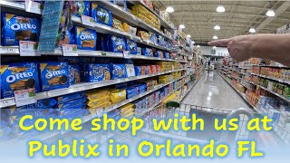 Come shop with us at Publix Orlando Florida [upl. by Enamart]