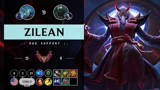 Zilean Support vs Pyke  NA Grandmaster Patch 1410 [upl. by Tiphany]