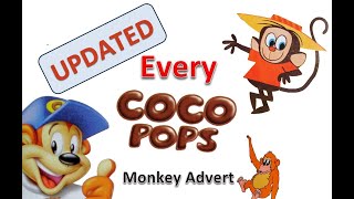 Every Coco Pops Monkey Kelloggs Cereal Advert  MASSIVE COMPILATION [upl. by Pamela718]