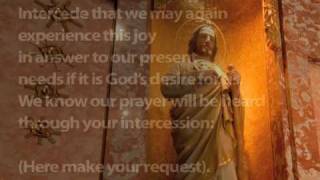 St Jude Novena Prayer [upl. by Ttehc]