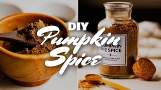 How to Make Pumpkin Spice  DIY Pumpkin Pie Spice Recipe  Ways to Use [upl. by Zena]