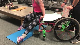 Paraplegic ♿️ Floor to Wheelchair Transfer Fail [upl. by Novello495]