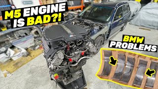 Building a BMW M5 Wagon  S62 V8 M5 Engine Overhaul [upl. by Gaskins]