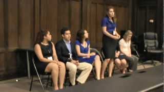 2012 ACM Student Symposium  Group 4 Panel Discussion [upl. by Wohlen395]