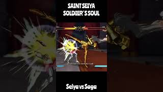 SAINT SEIYA  SEIYA VS SAGA [upl. by Shaylynn]