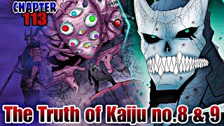 Ang Misteryo sa Nakaraan ni Kaiju No8 at Kaiju no9 They Live Same Era CHAPTER 113 [upl. by Ymmot]