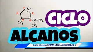 Nomenclatura de Cicloalcanos  Hidrocarburos  Química Orgánica ⚗🧪 IUPAC [upl. by Ardnos263]