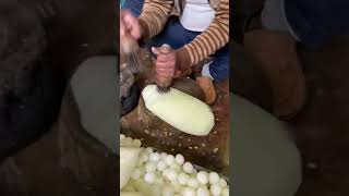 Agra ka petha kaise banate hai making shortvideo food [upl. by Onibla252]