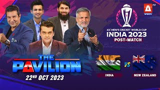 The Pavilion  INDIA vs NEW ZEALAND PostMatch Expert Analysis  22 October 2023  A Sports [upl. by Magavern]